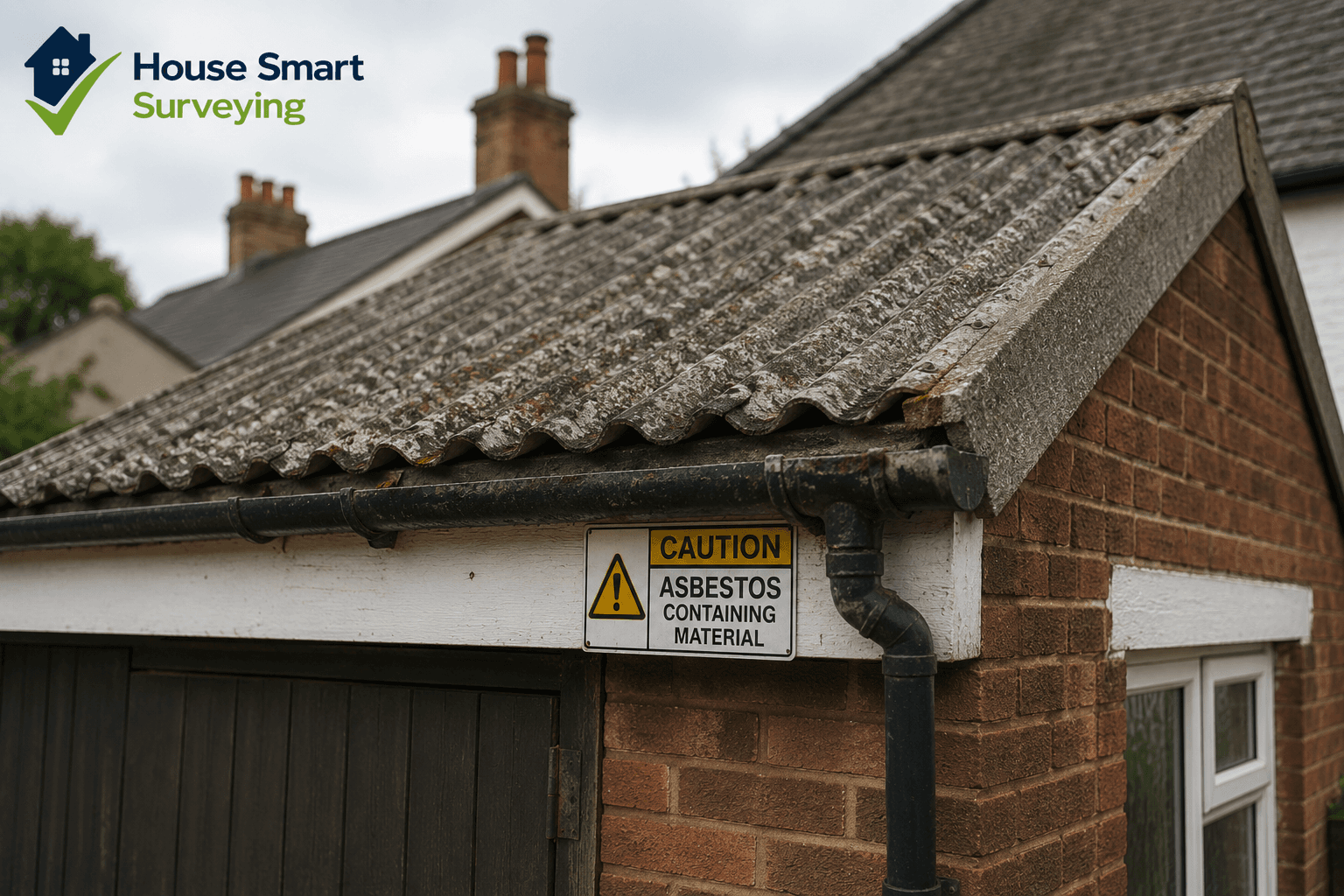 asbestos on a UK property