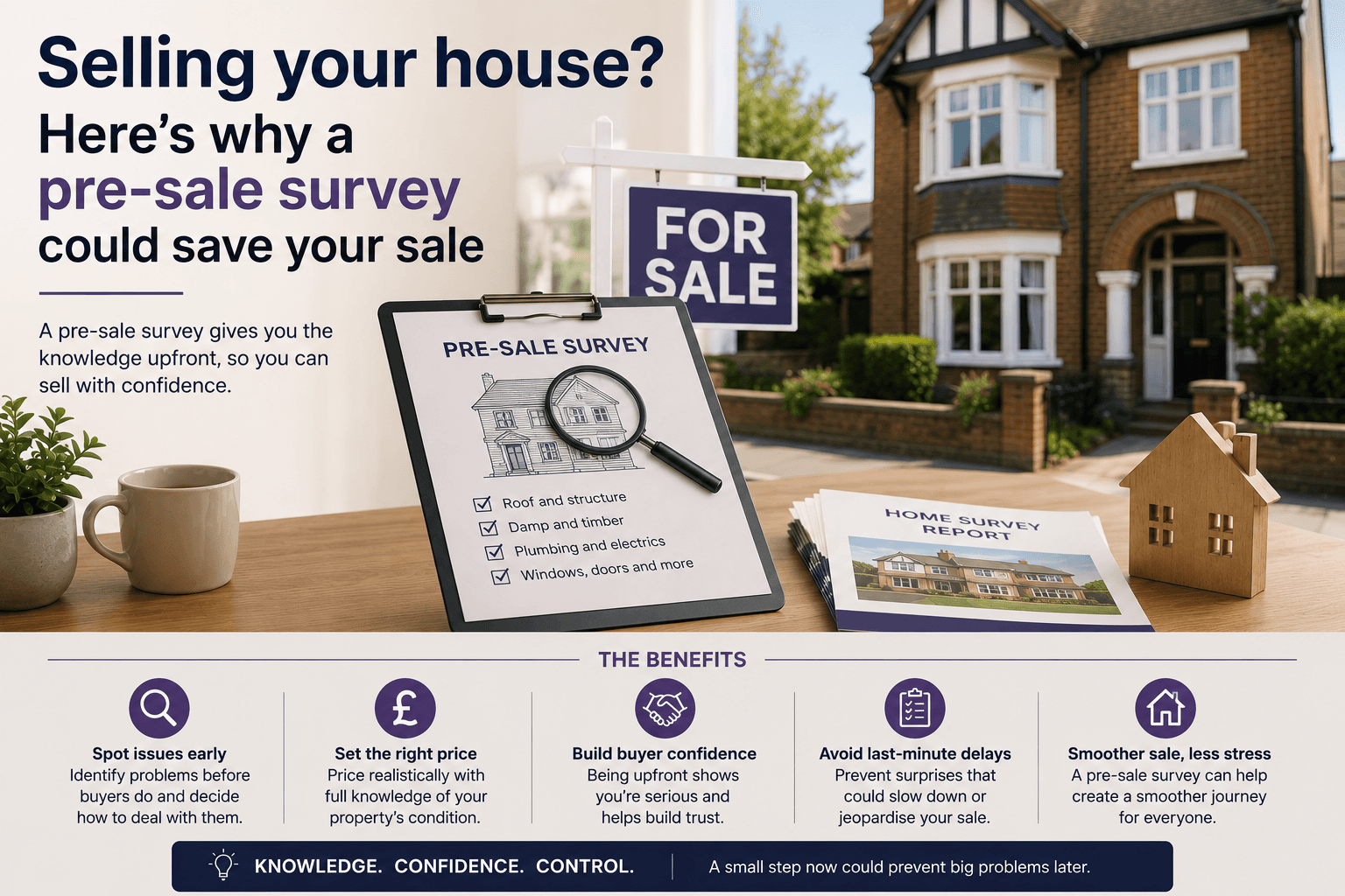 Selling your house? Here's why a pre-sale survey could save your sale